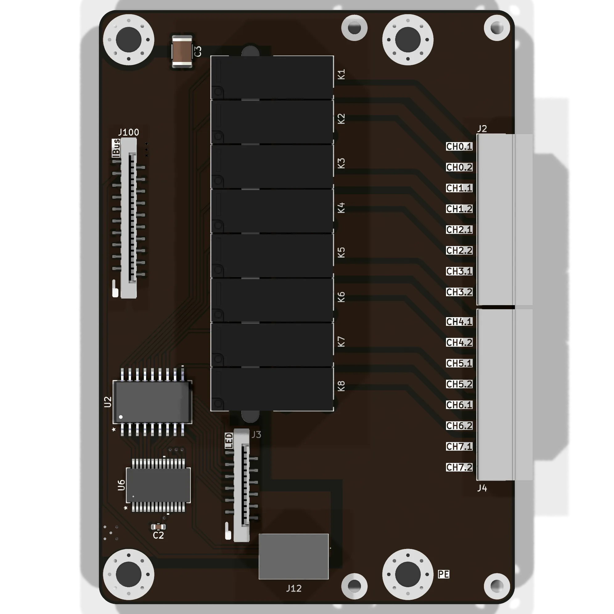 PMIO-RQx8 - вид сверху