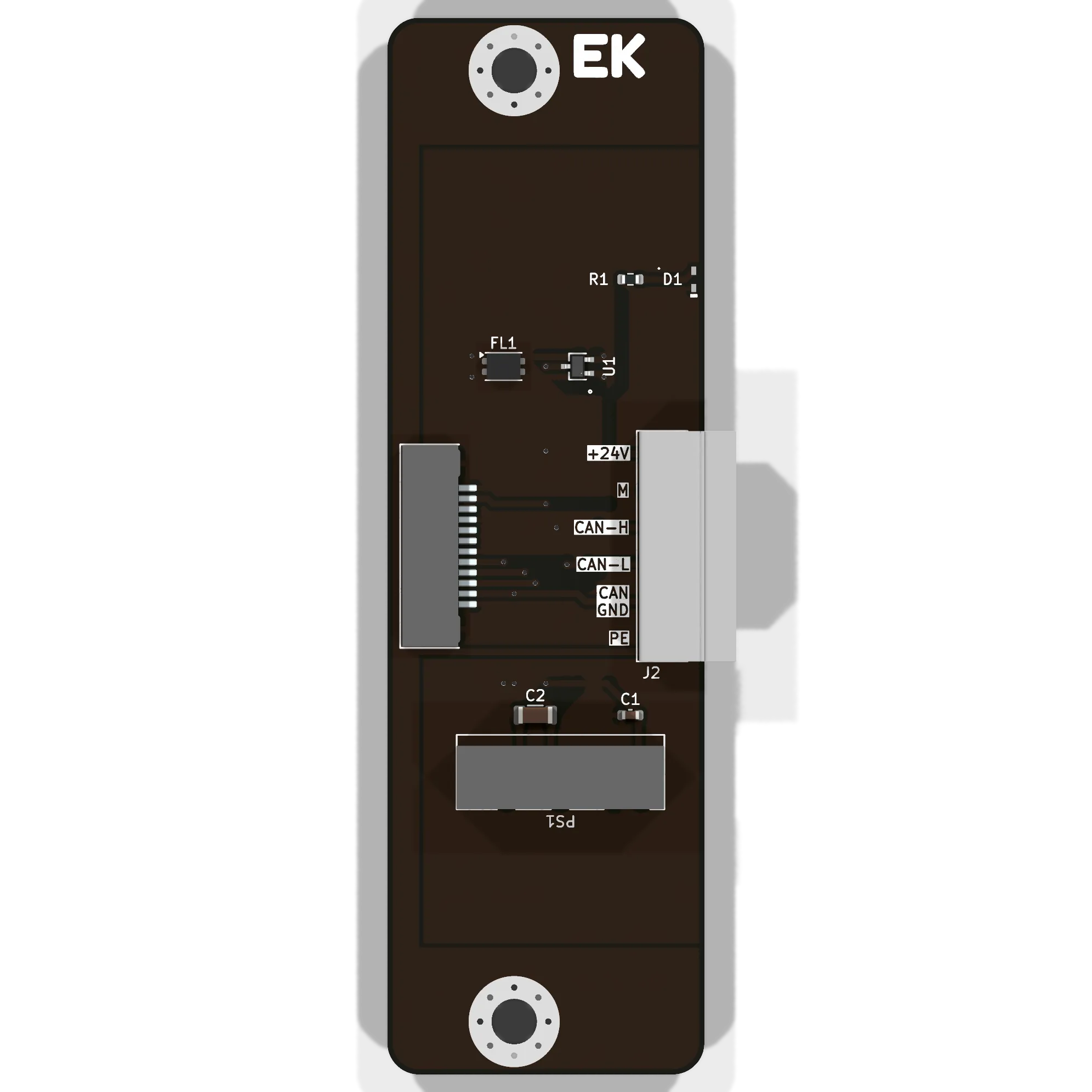 EKSP-CAN - вид сверху