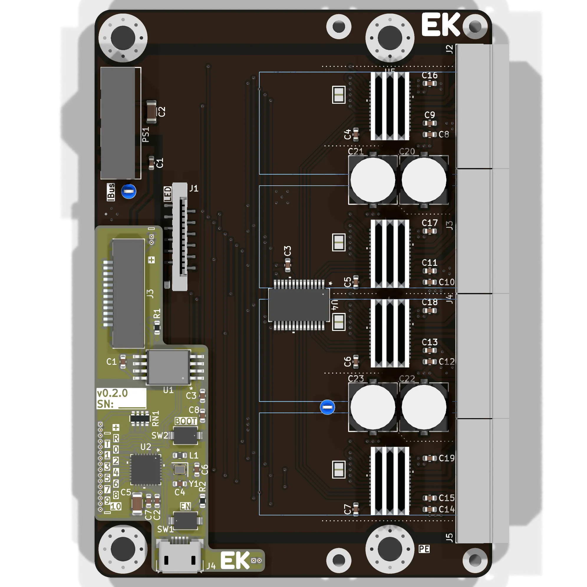 EKDR-STEPx4 - вид сверху