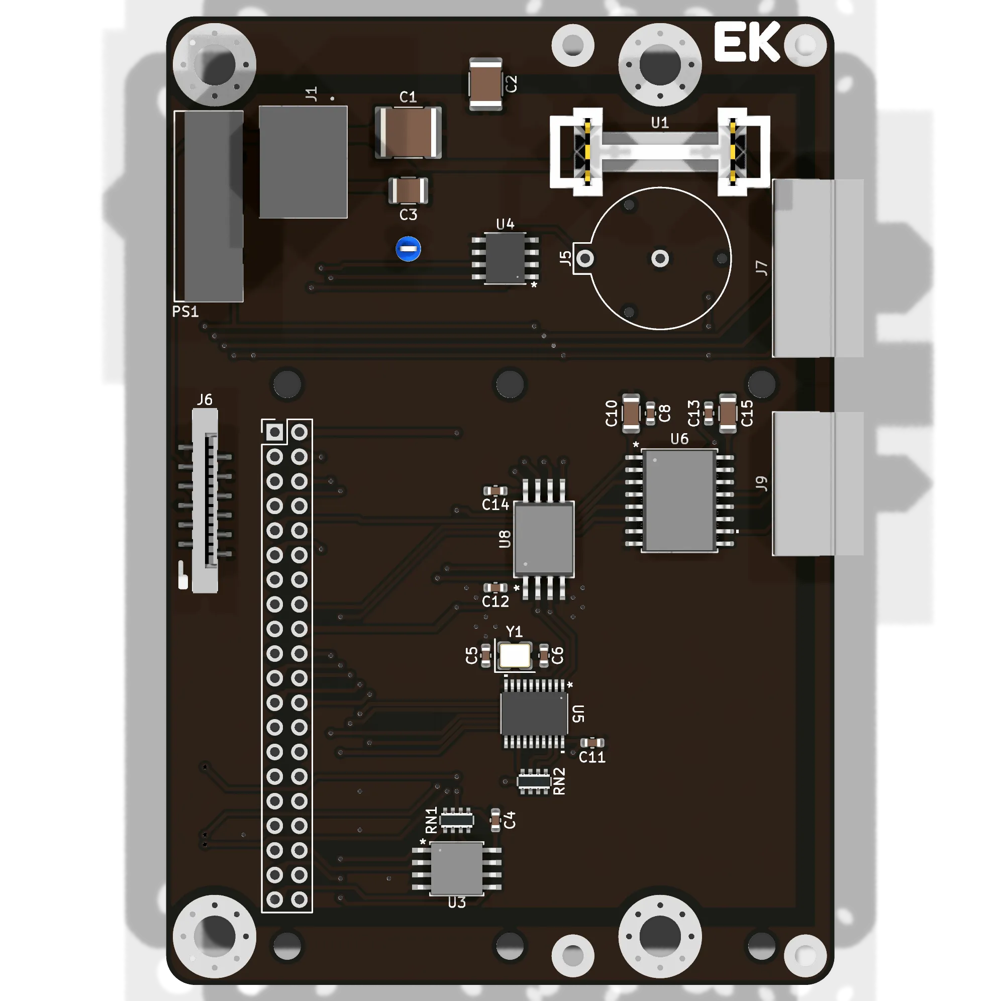 EKCP-RP - вид сверху