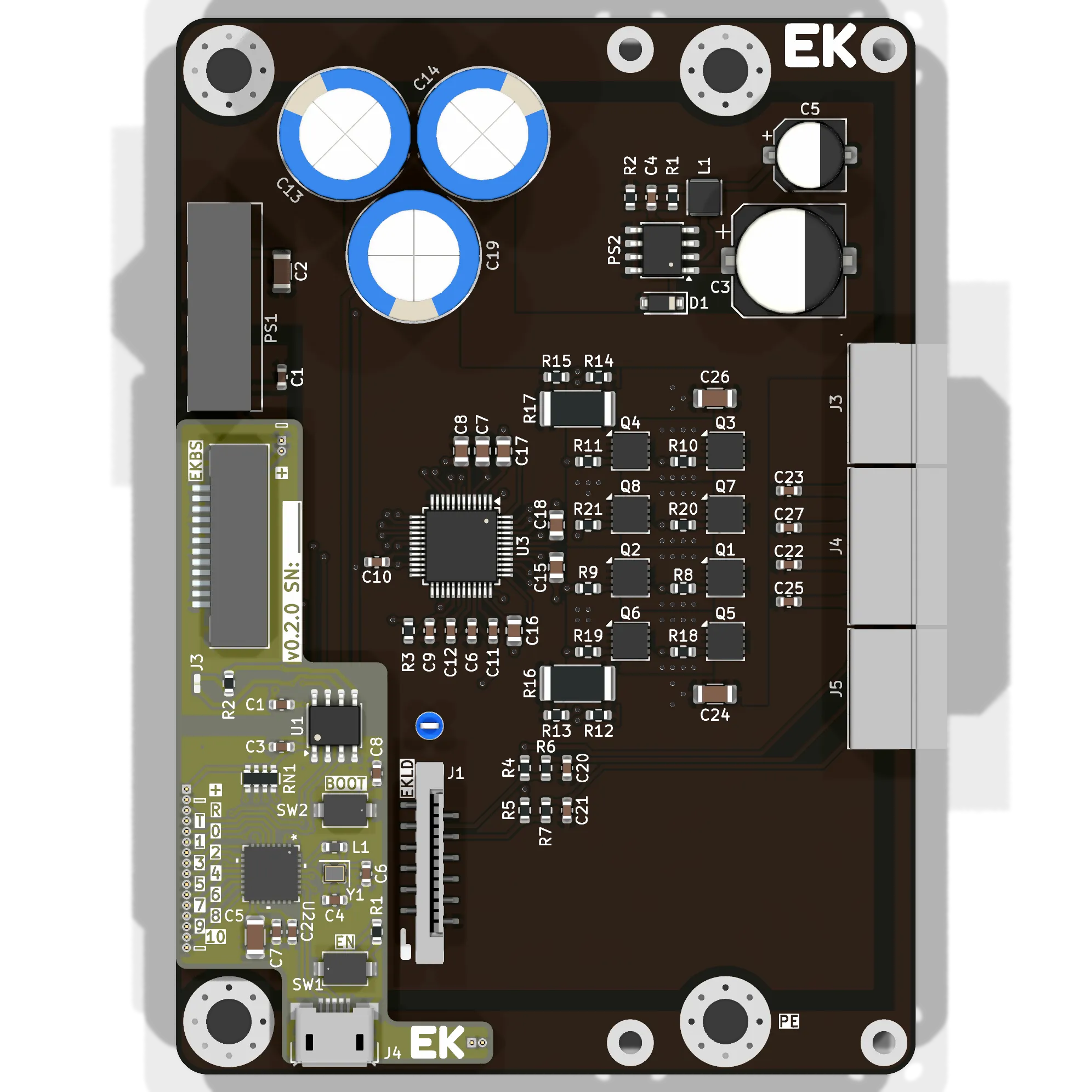 EKDR-StepAx1 - вид сверху