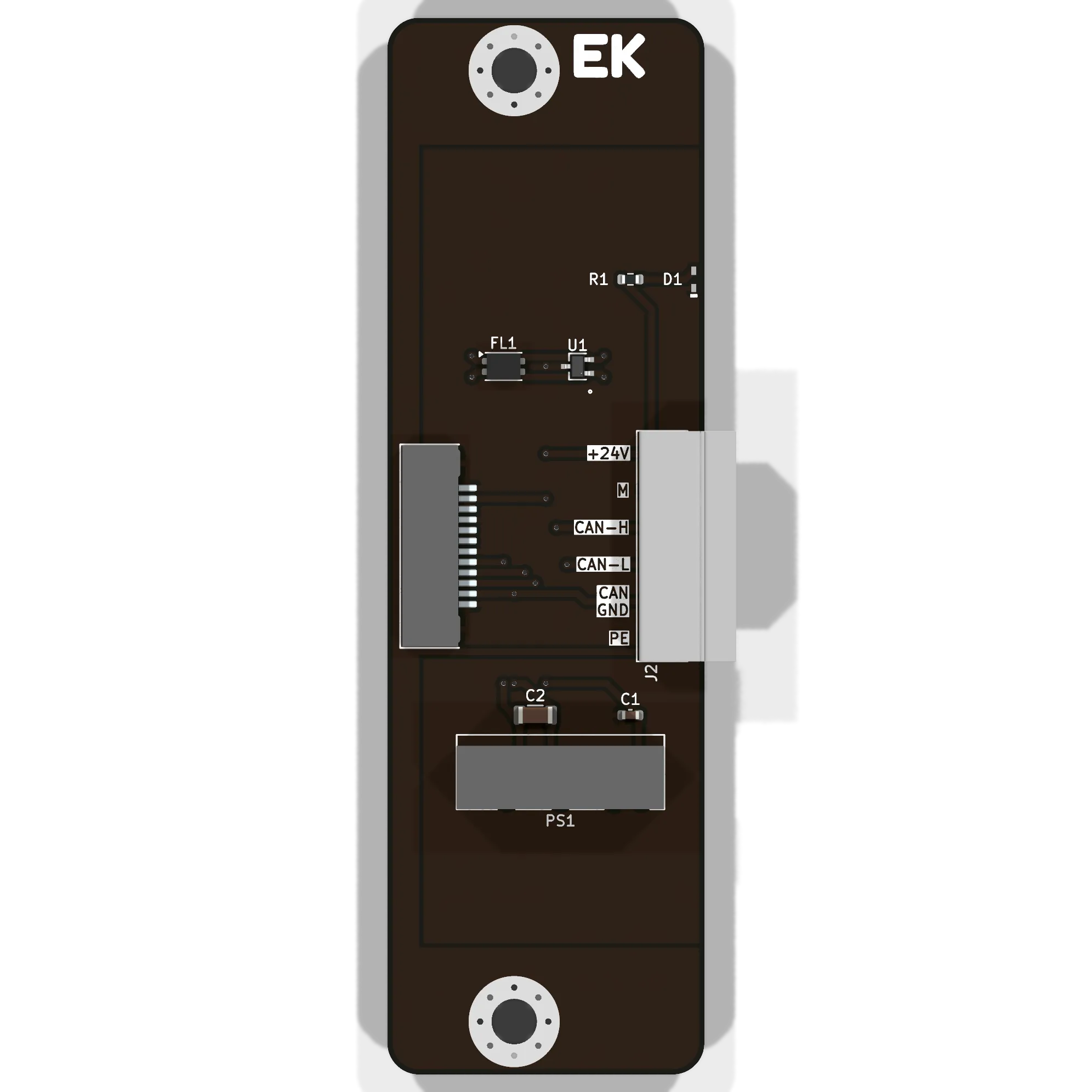 EKSP-CAN - вид сверху