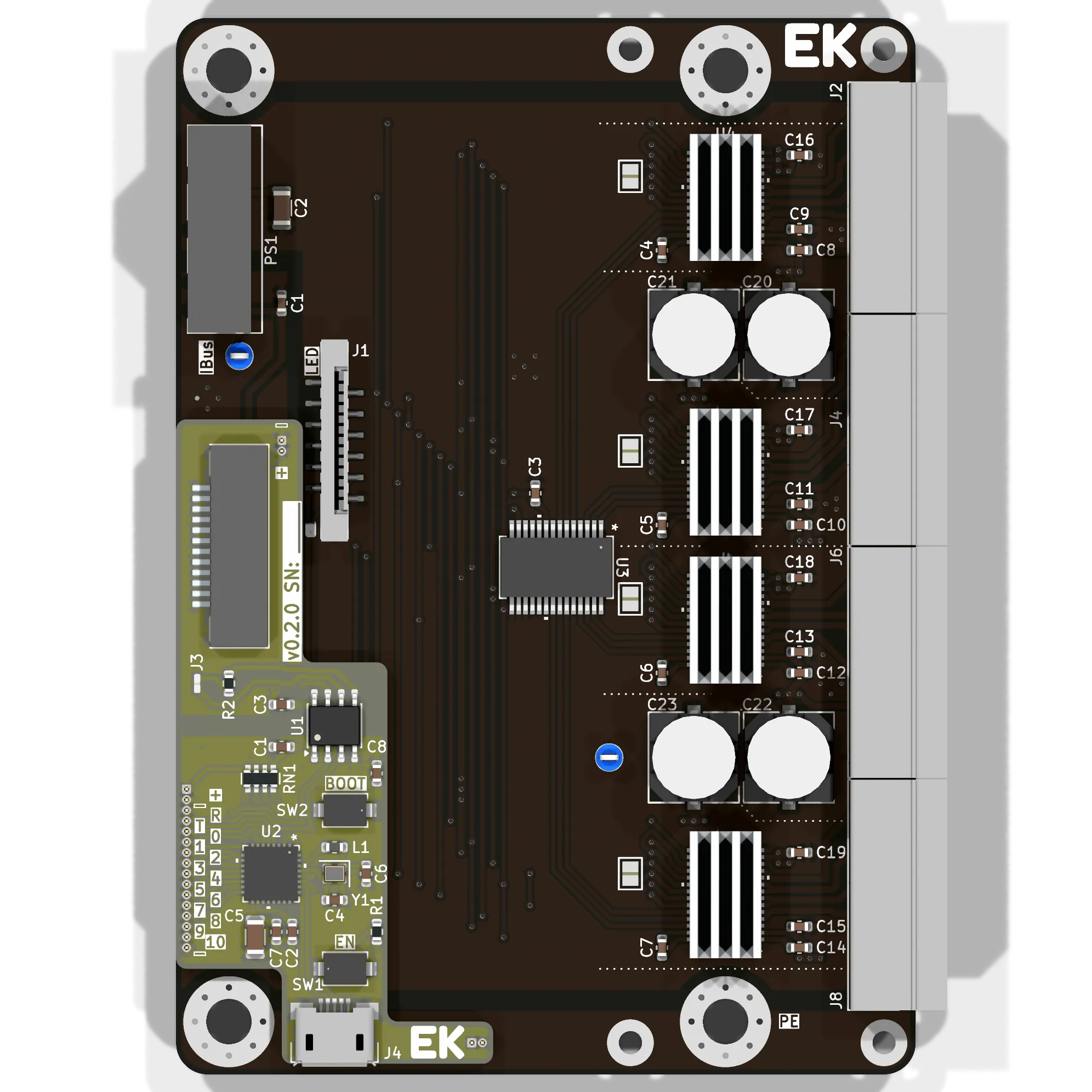 EKDR-STEPx4 - вид сверху