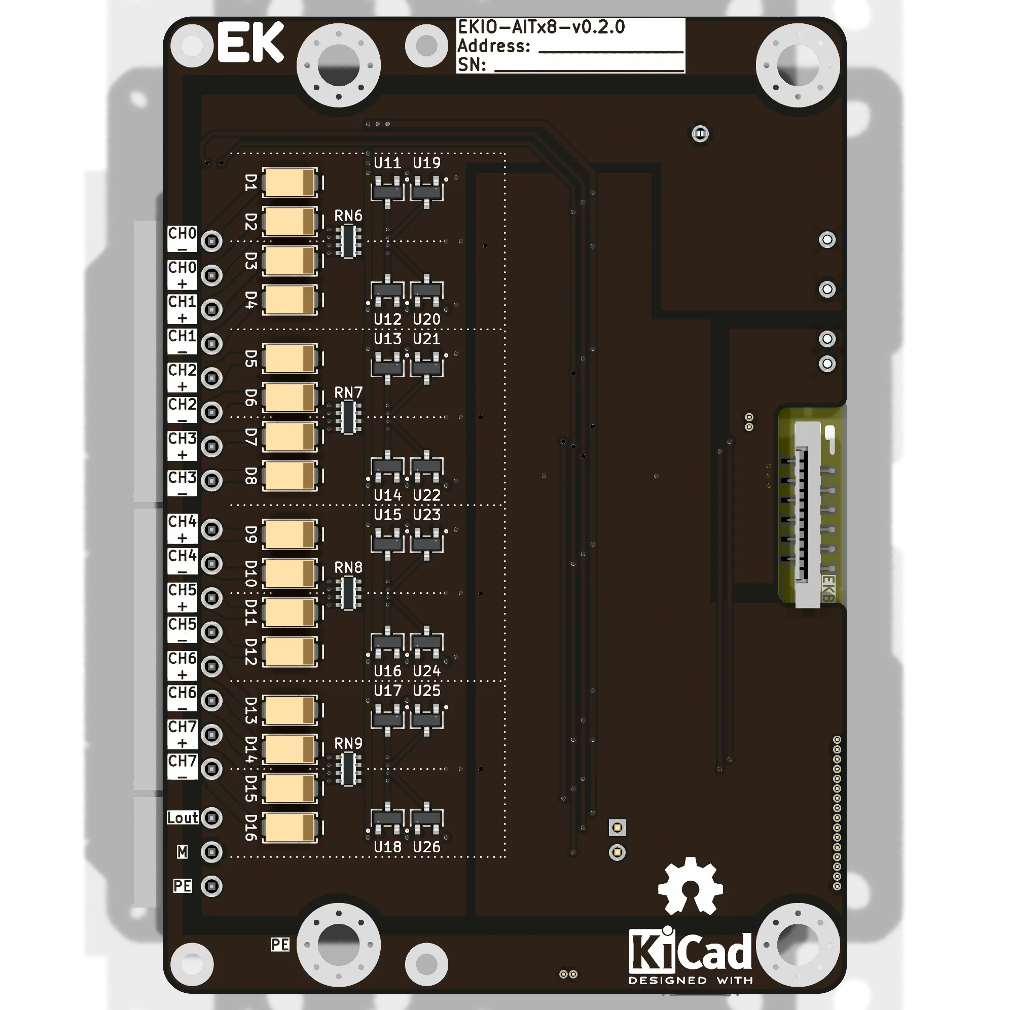 EKIO-AITx8 - вид снизу