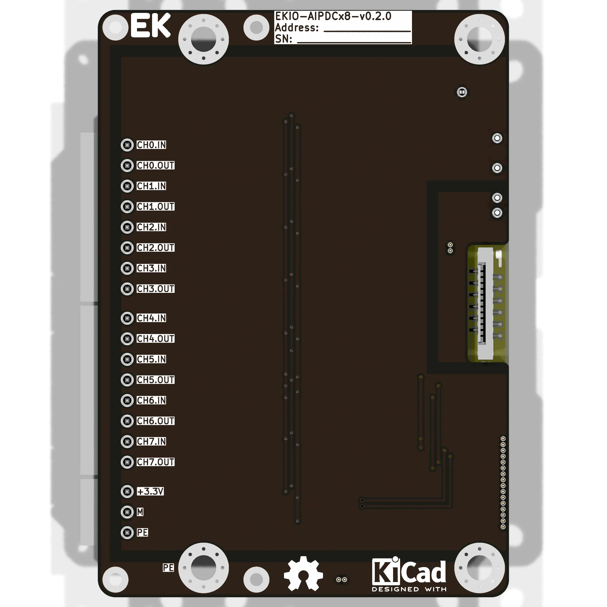 EKIO-AIPDCx8 - вид снизу