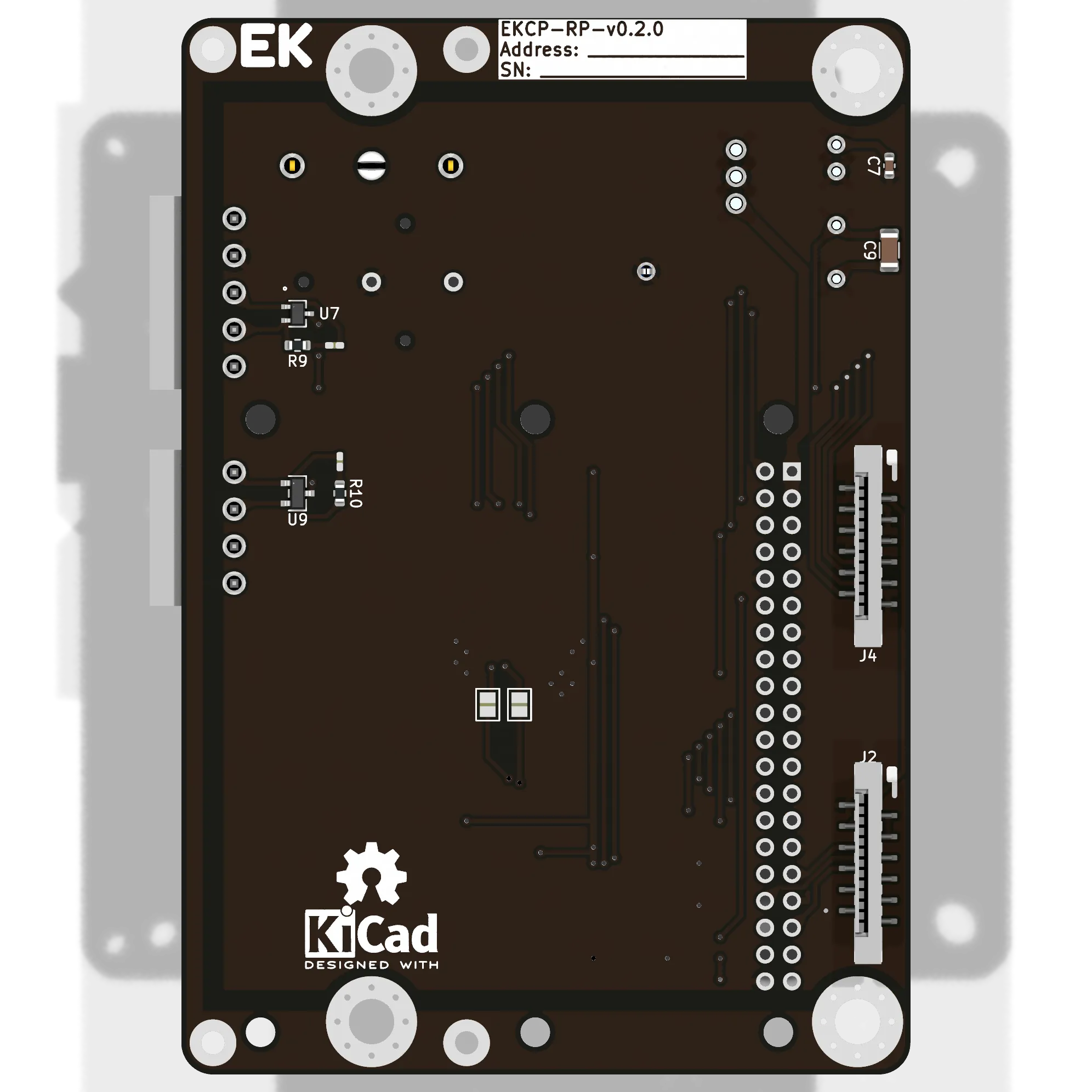 EKCP-RP - вид снизу