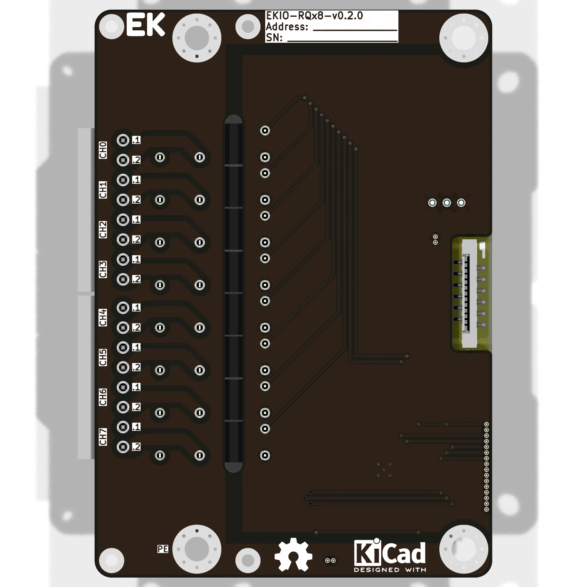 EKIO-RQx8 - вид снизу