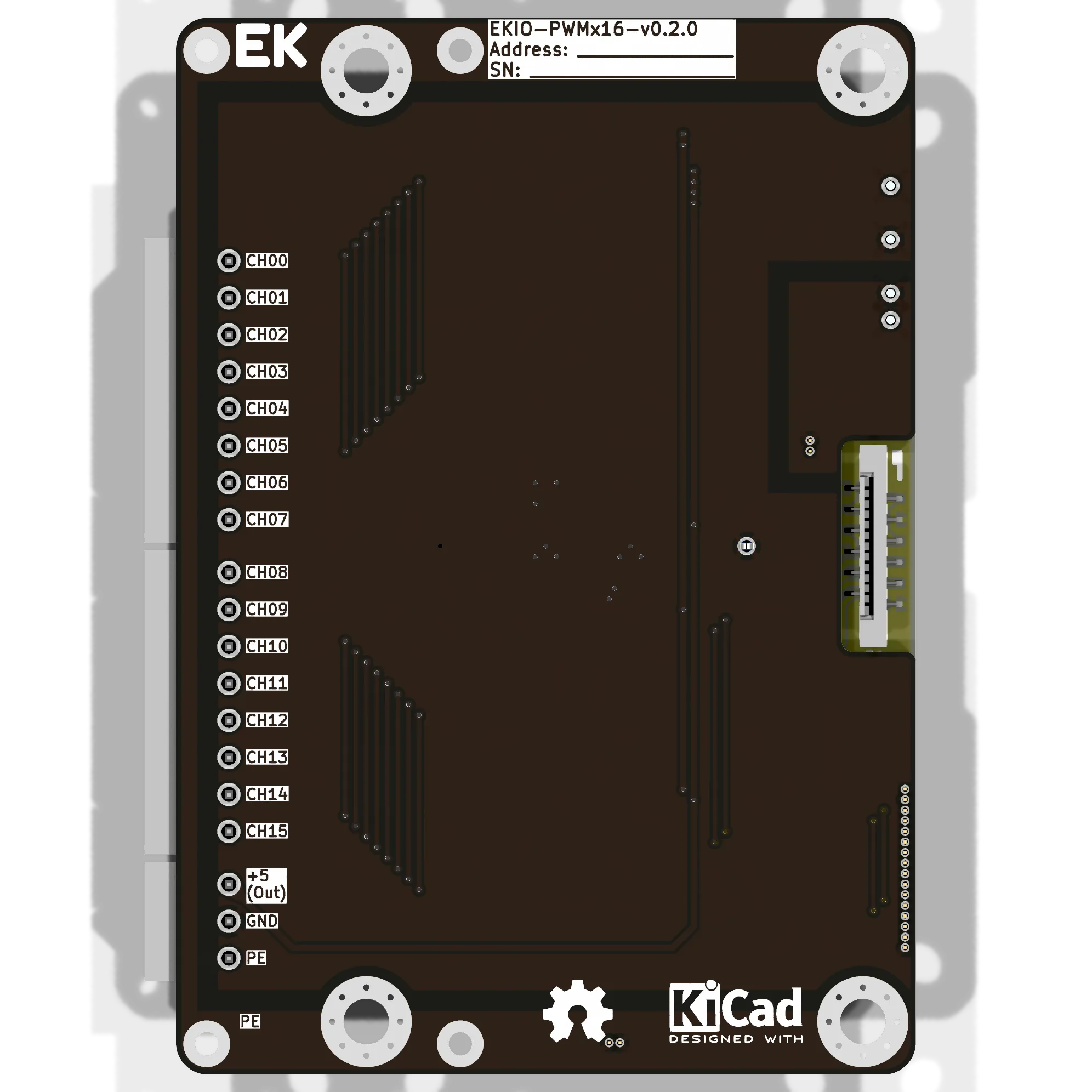 EKIO-PFMx4 - вид снизу