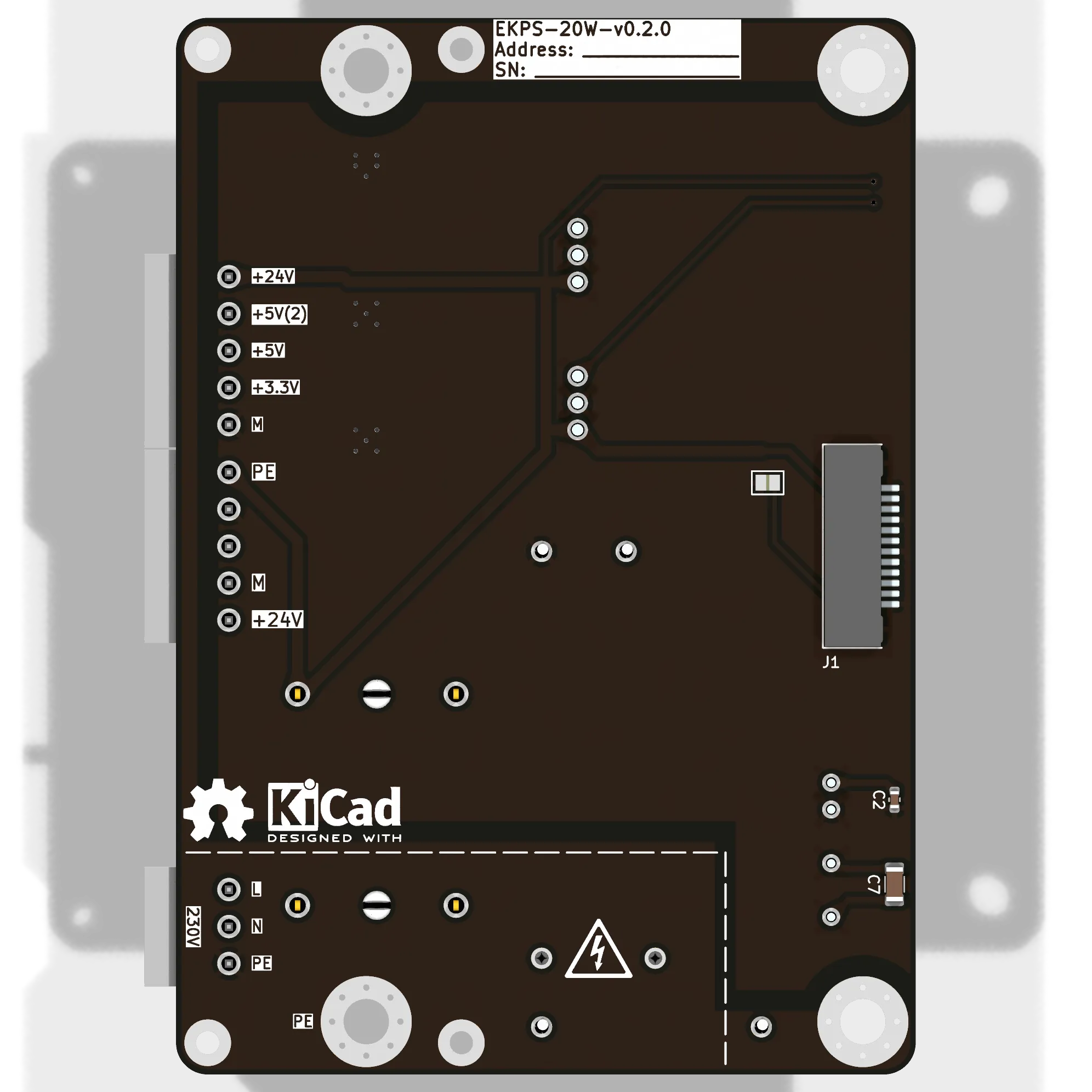 EKPS-20W - вид снизу