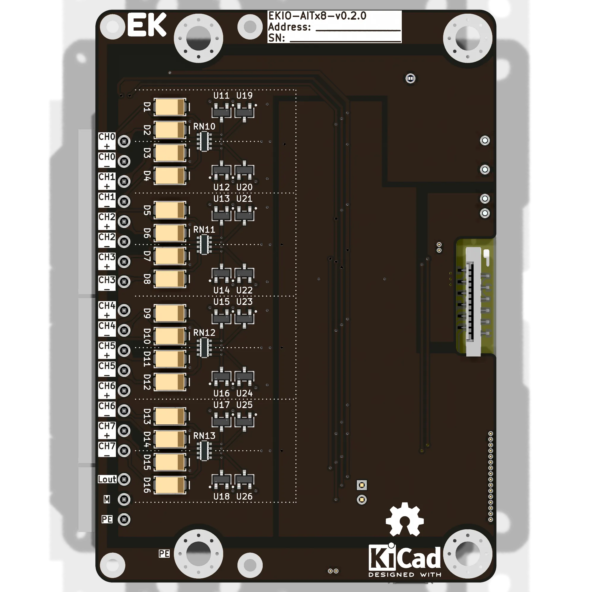 EKIO-AITx8 - вид снизу