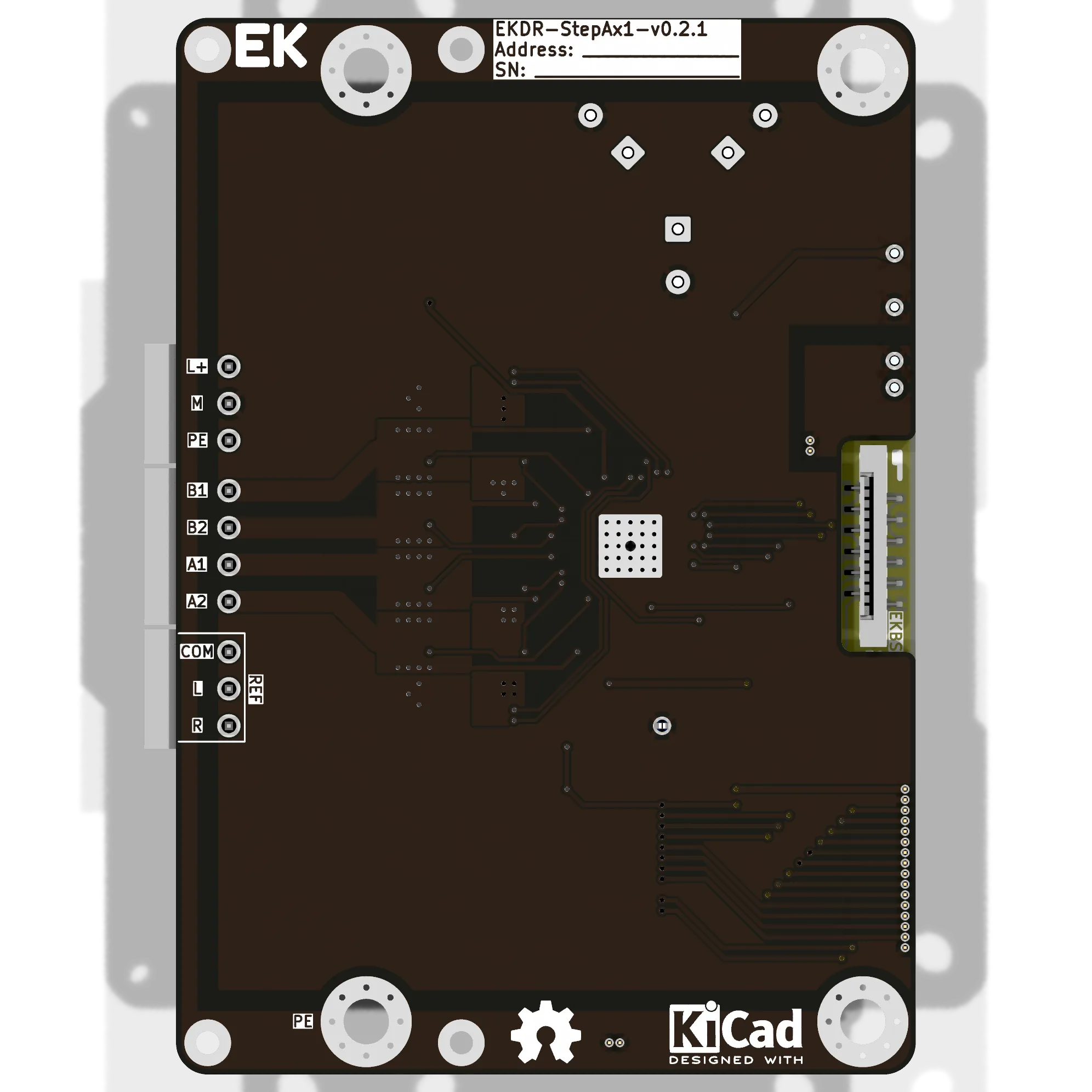 EKDR-StepAx1 - вид снизу