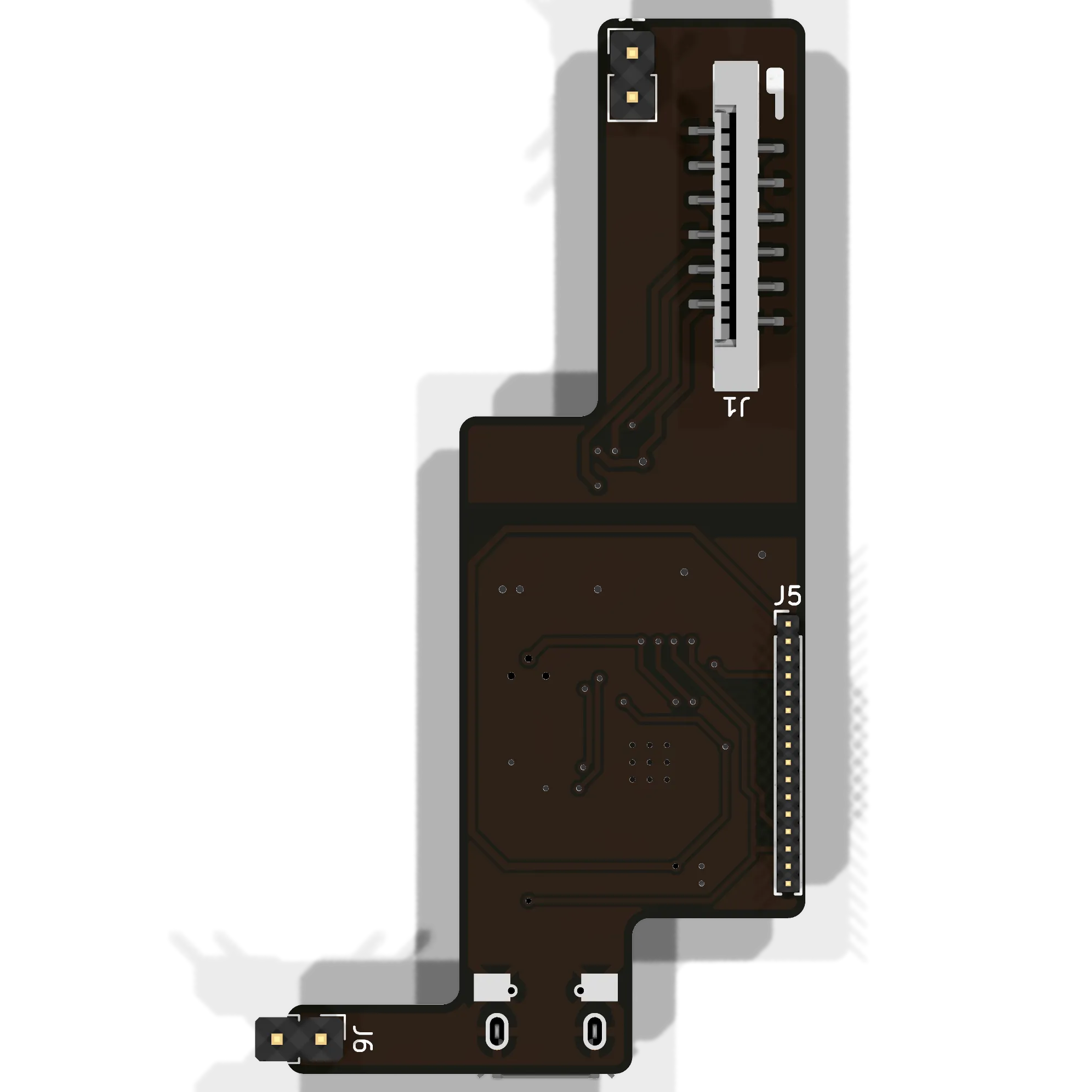 EKMC-ESP32C3 - вид снизу